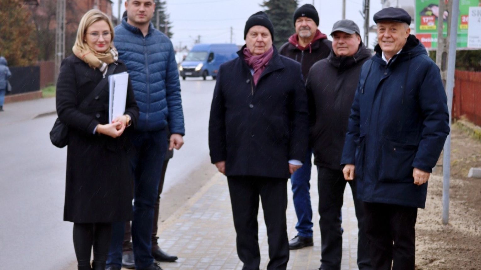 Nowy chodnik w Tuszowie Narodowym