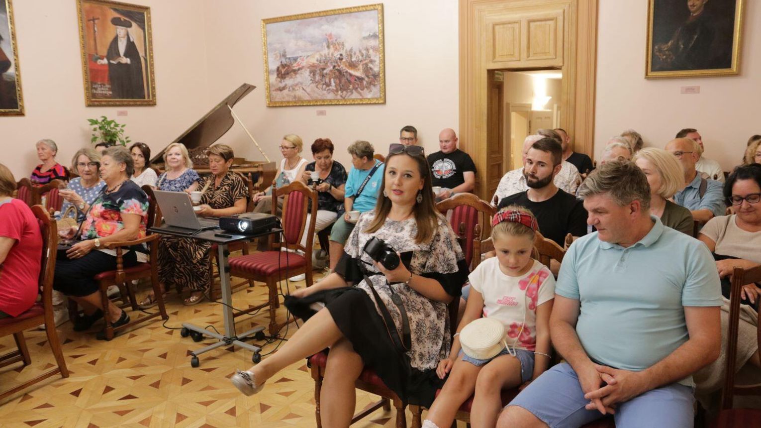 Oborscy w Pałacyku Oborskich