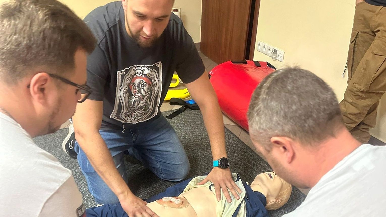 „Pacjent urazowy w opiece przedszpitalnej”. Szkolenie w PSPR w Mielcu