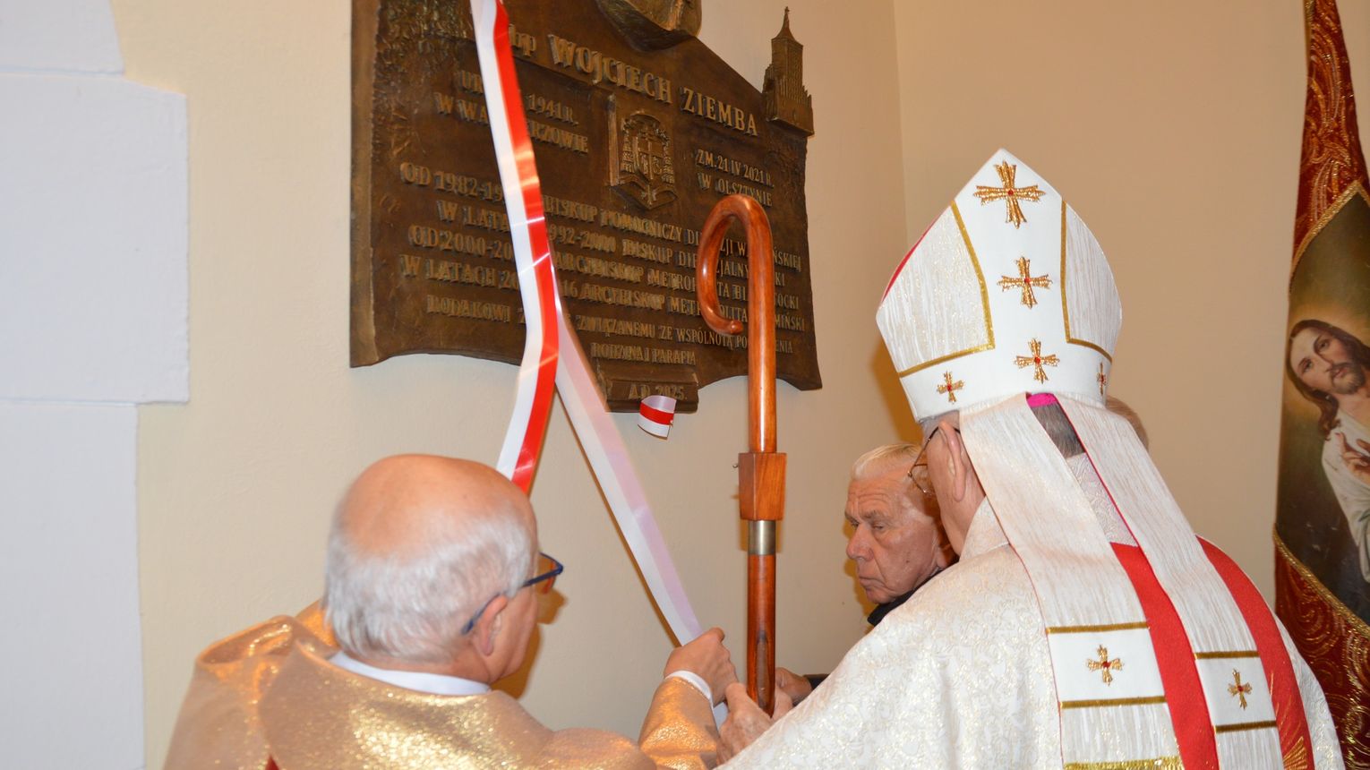 Pamięć, która trwa. Epitafium abp. Wojciecha Ziemby w Wadowicach Górnych