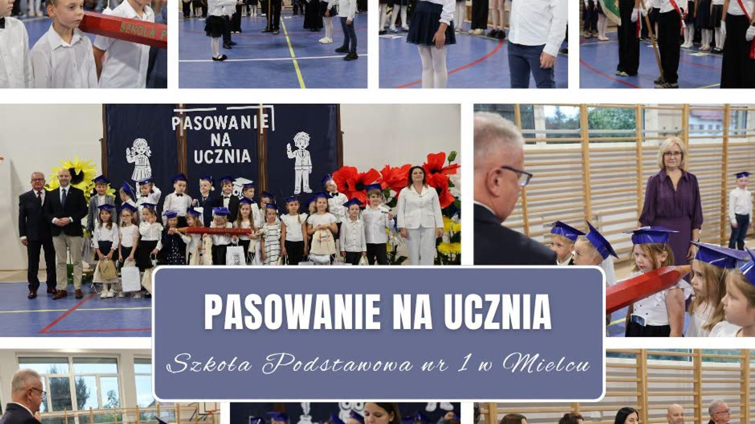 Pasowanie na ucznia w mieleckich szkołach podstawowych