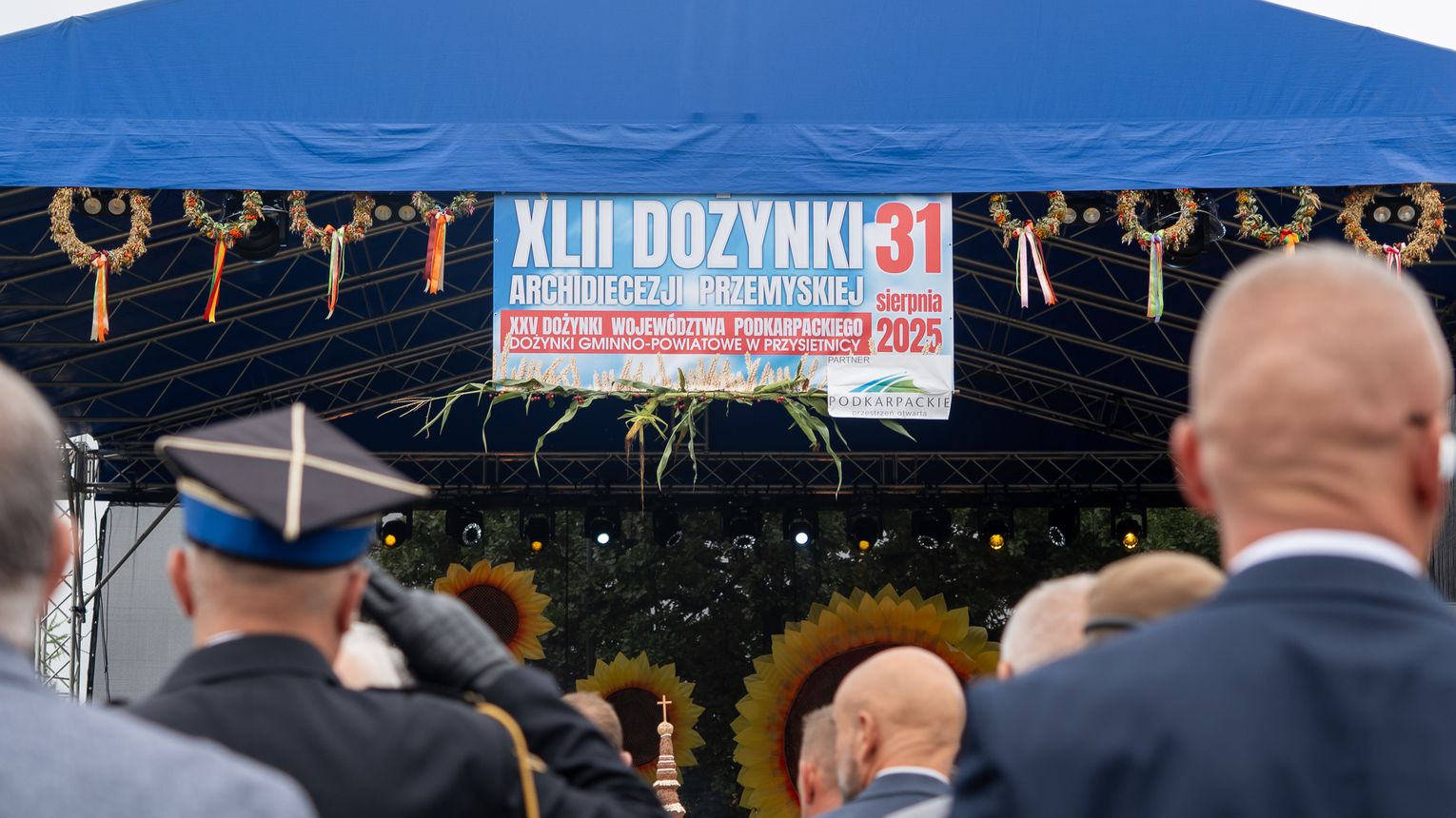 Podkarpaccy rolnicy świętowali podczas Dożynek Województwa Podkarpackiego