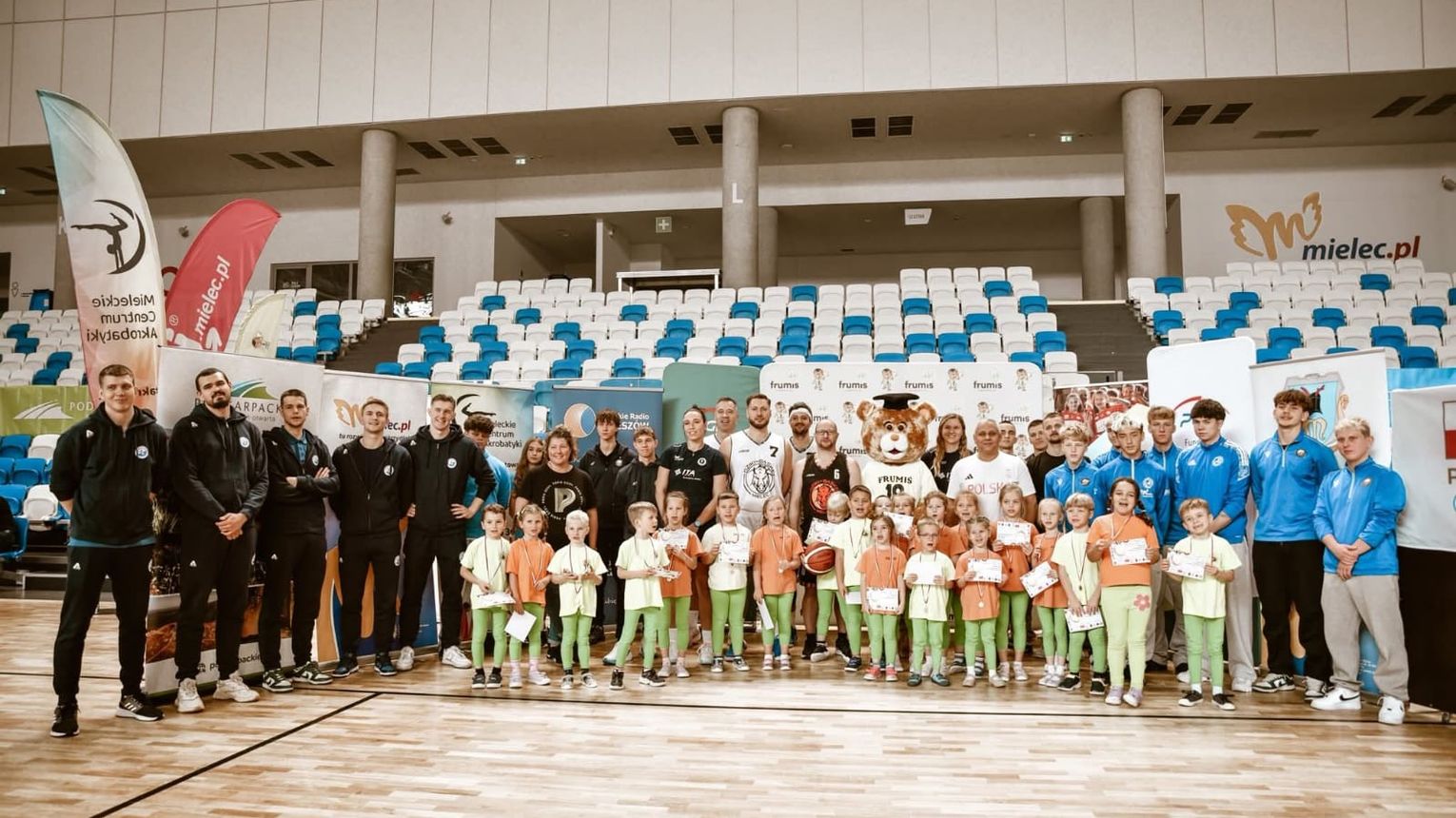 Podkarpacka Mini Olimpiada Przedszkolaka w Mielcu.