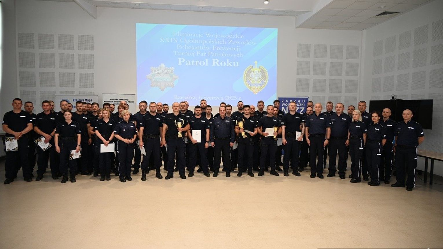 Policjanci z Mielca najlepszą parą patrolową na Podkarpaciu