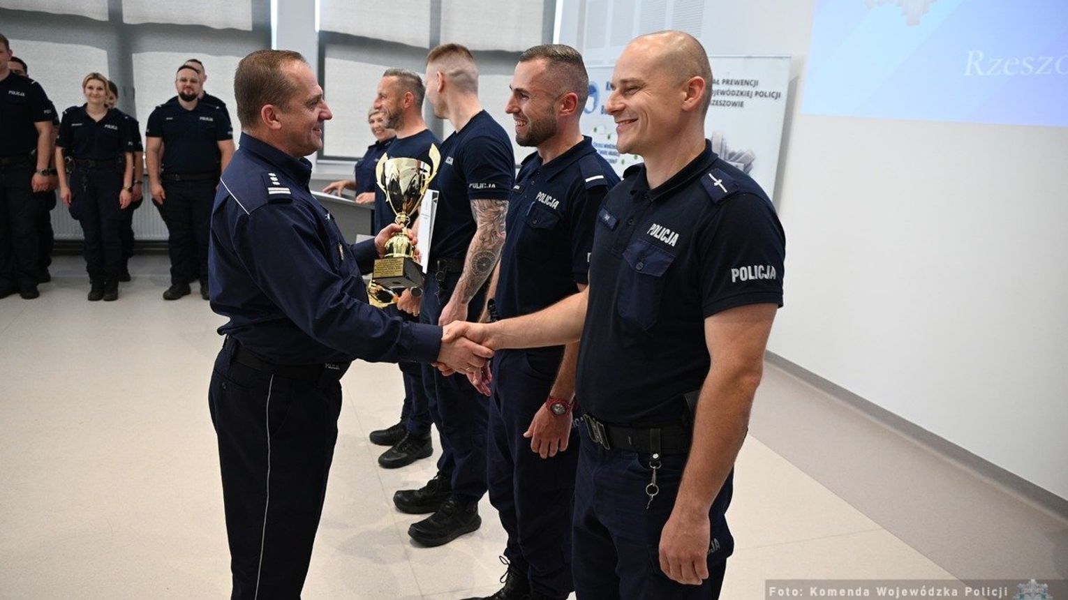 Policjanci z Mielca najlepszą parą patrolową na Podkarpaciu