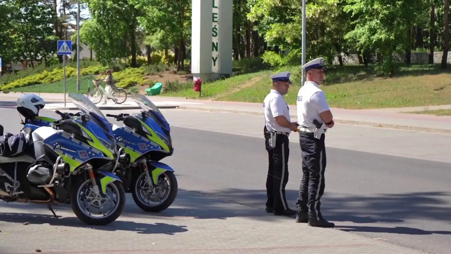 Policyjne patrole motocyklowe