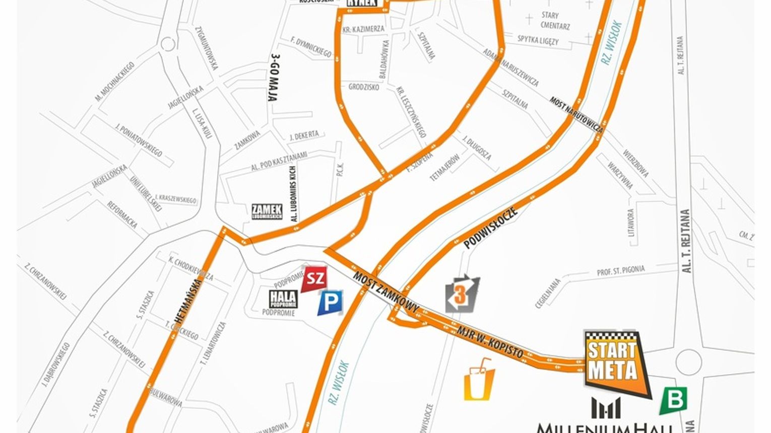 Półmaraton rzeszowskiw niedzielę 12 kwietnia. Utrudnienia w ruchu