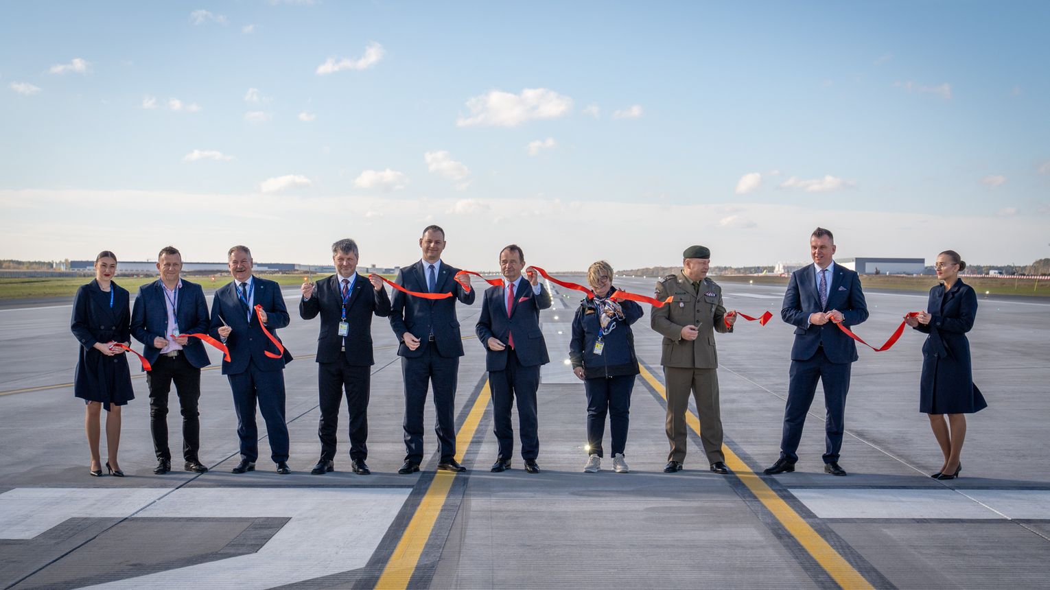 Port Lotniczy Rzeszów–Jasionka zakończył I etap przebudowy drogi startowej
