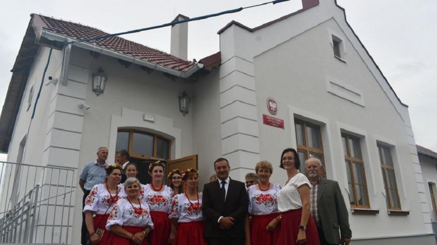 Poświęcenie nowo powstałego żłobka „Dziecięcy Dwór” w Kębłowie.