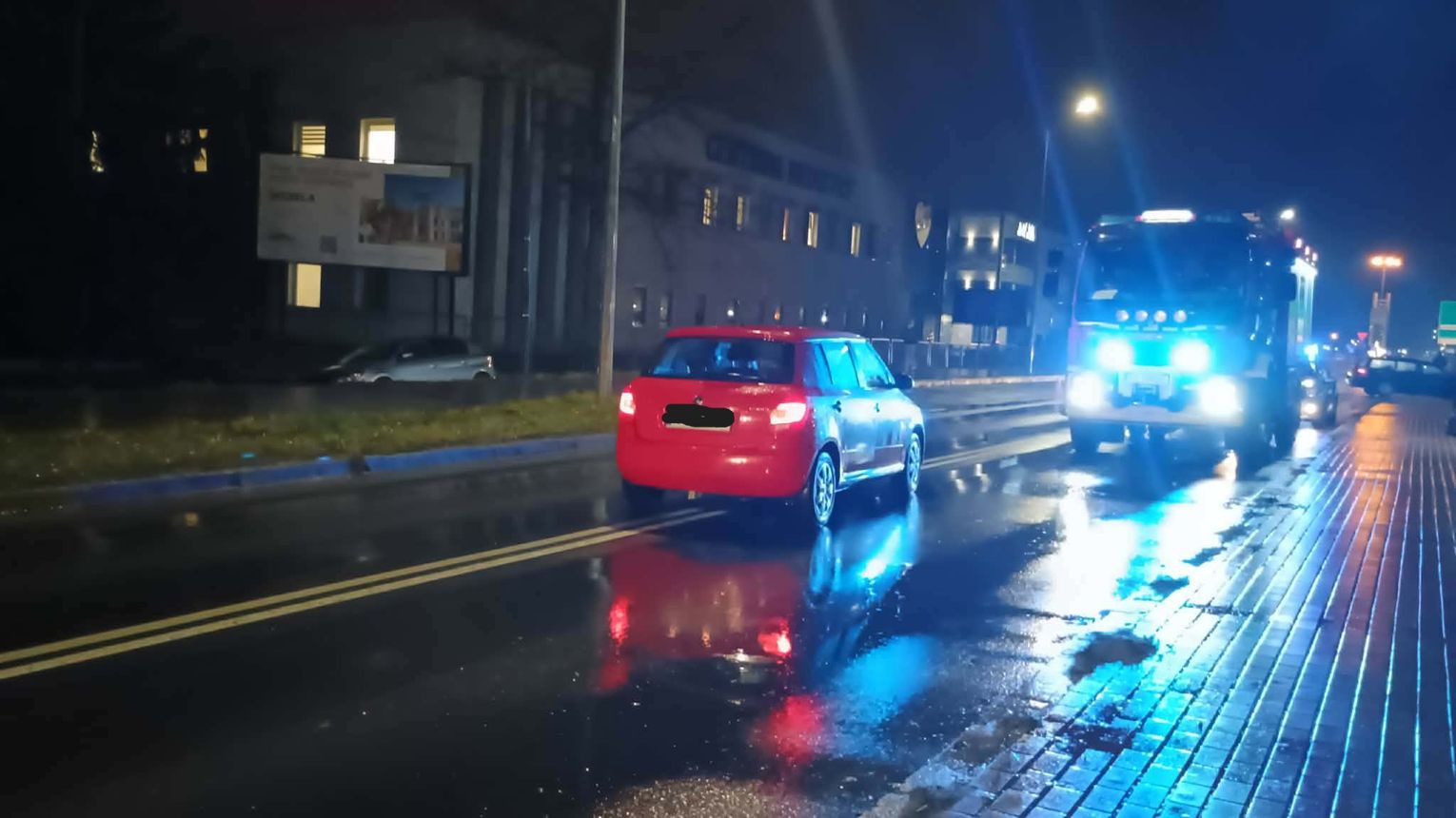 Potrącenie pieszego w Mielcu