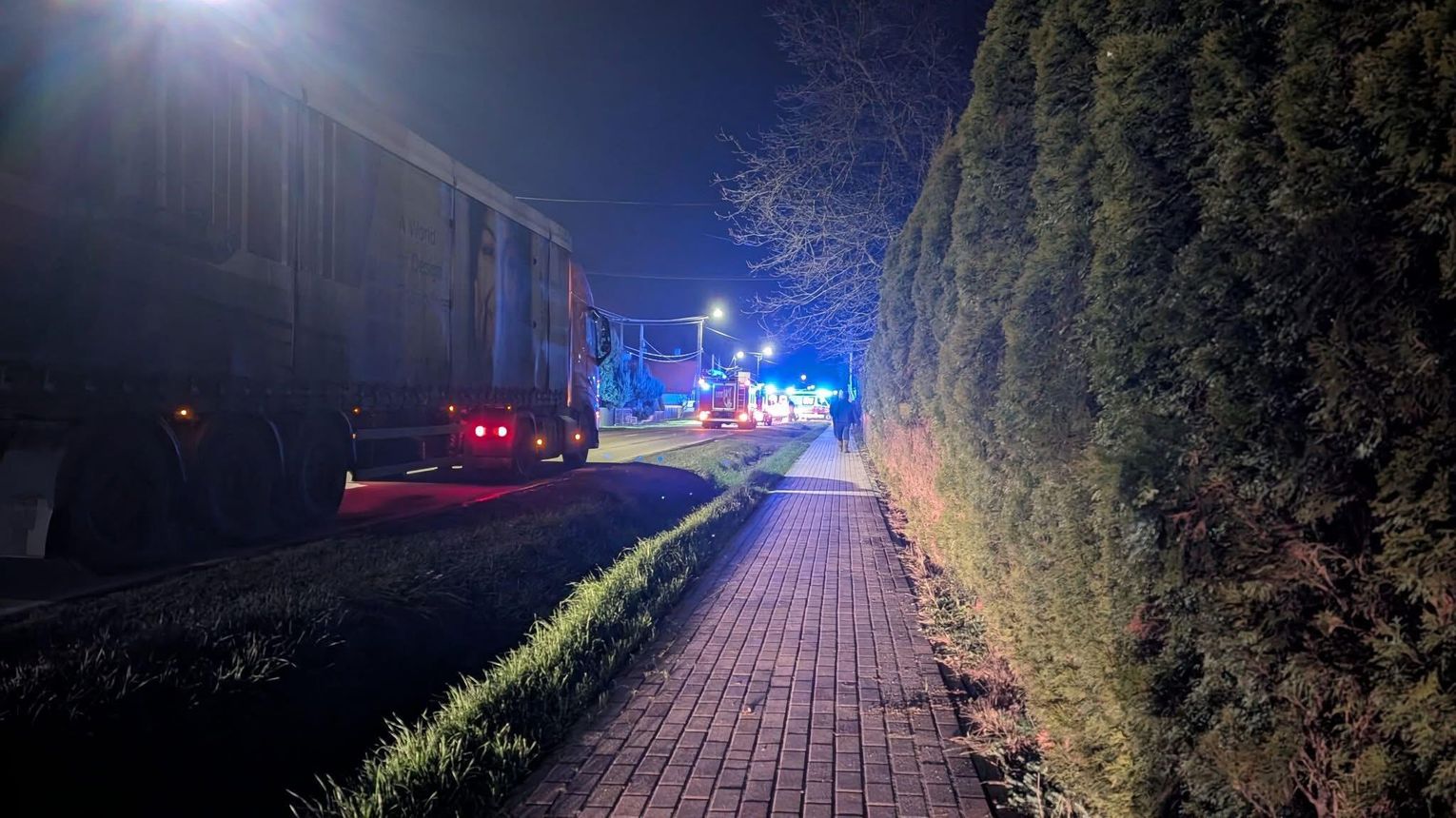 Potrącenie dwójki rowerzystów w miejscowości Orłów