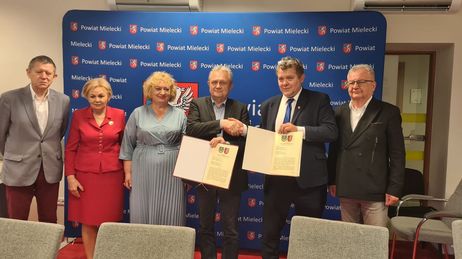 Potwierdzono współpracę partnerską pomiędzy dwoma powiatami
