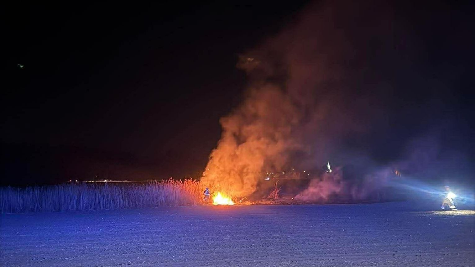 Pożar w miejscowości Padew Narodowa