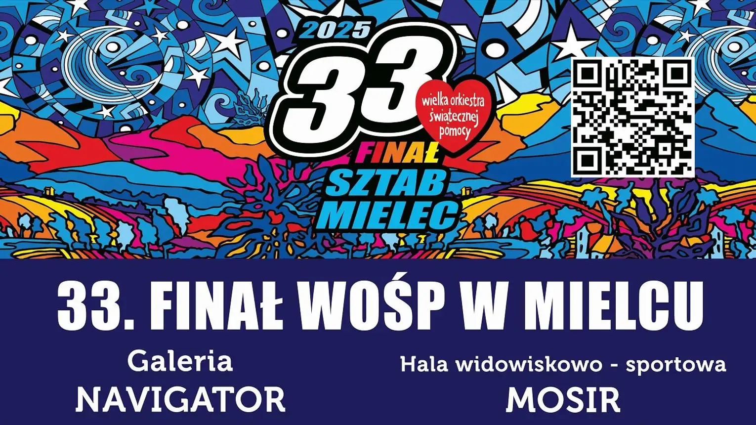 Program 33. finału WOŚP w Mielcu