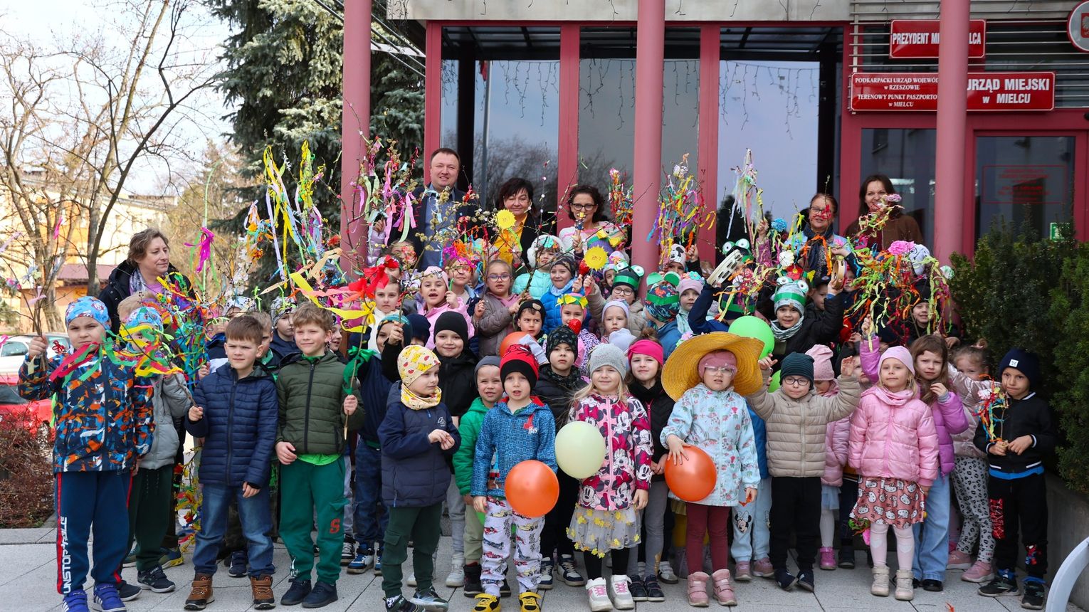 Przedszkolaki w Mielcu już przywitały wiosnę