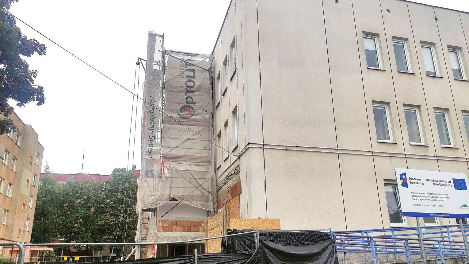 Przychodnia przy ulicy Chałubińskiego w przebudowie. Wkrótce obiekt zyska windę