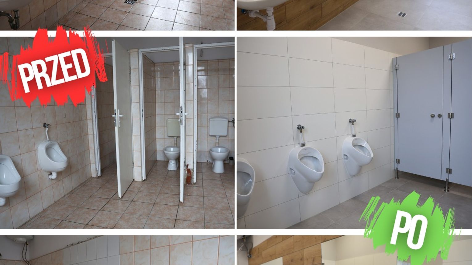 Remont łazienek w filii SP 6 zakończony