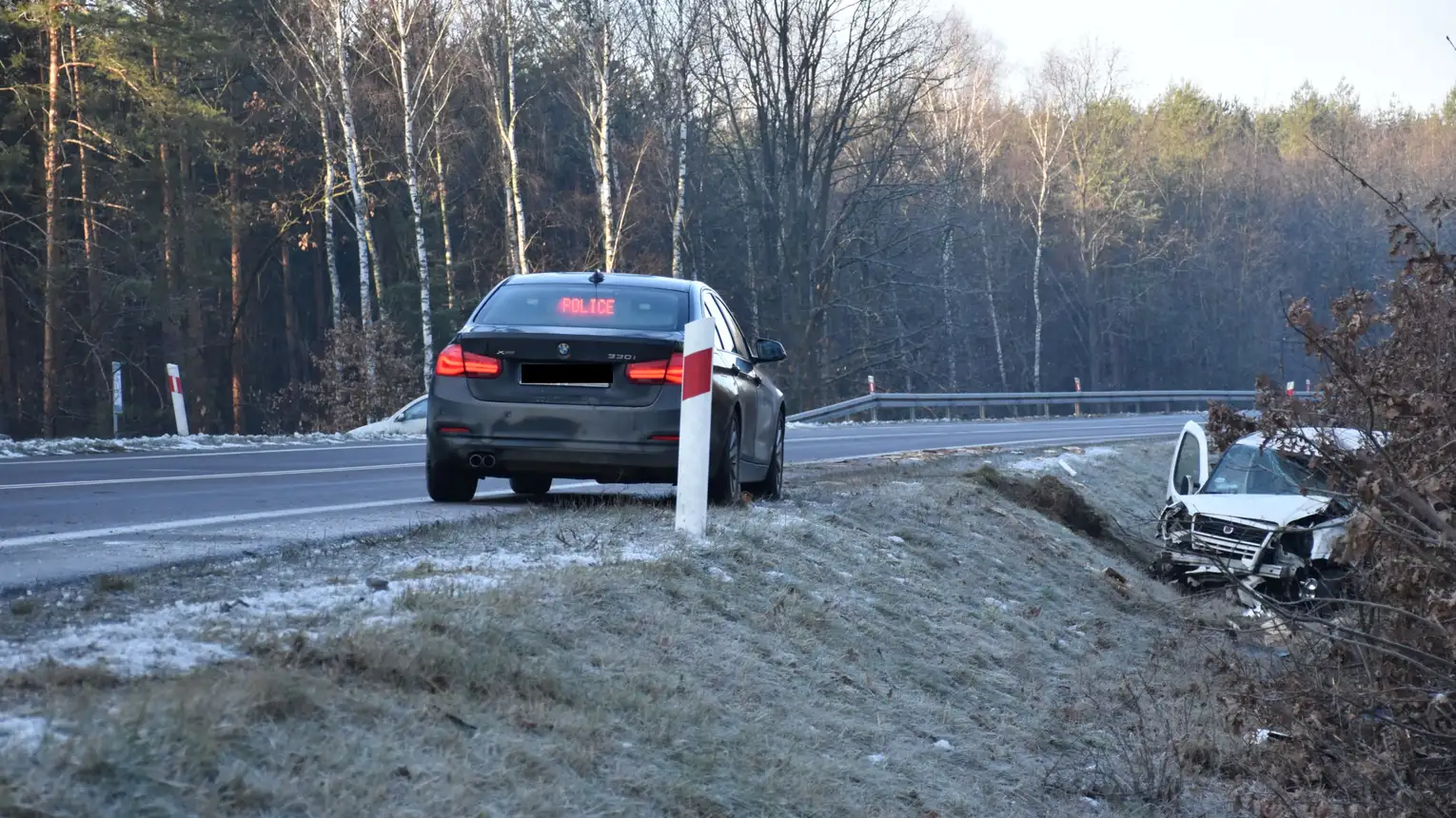 Seria zdarzeń drogowych w powiecie mieleckim