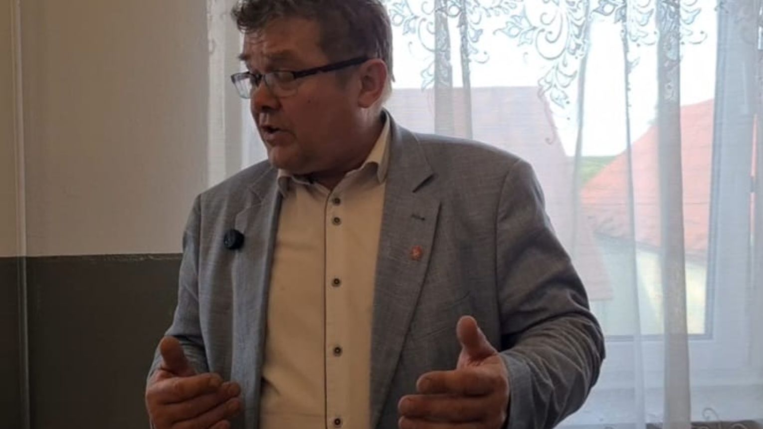 Stanowisko Starosty na spotkaniu w Rzochowie