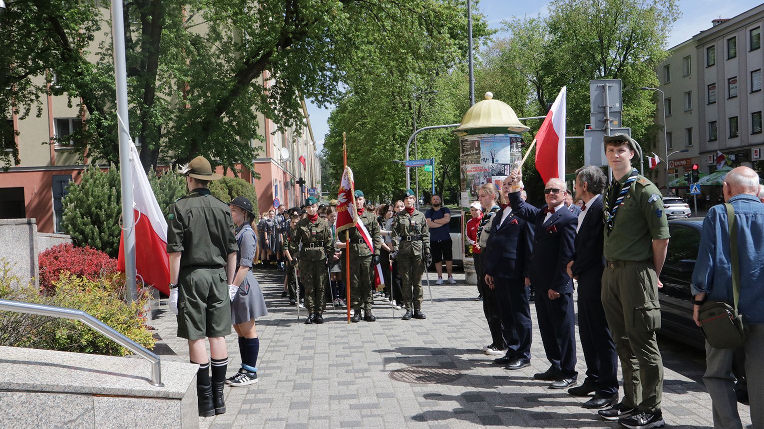 Święto Flagi Rzeczypospolitej Polskiej w Mielcu