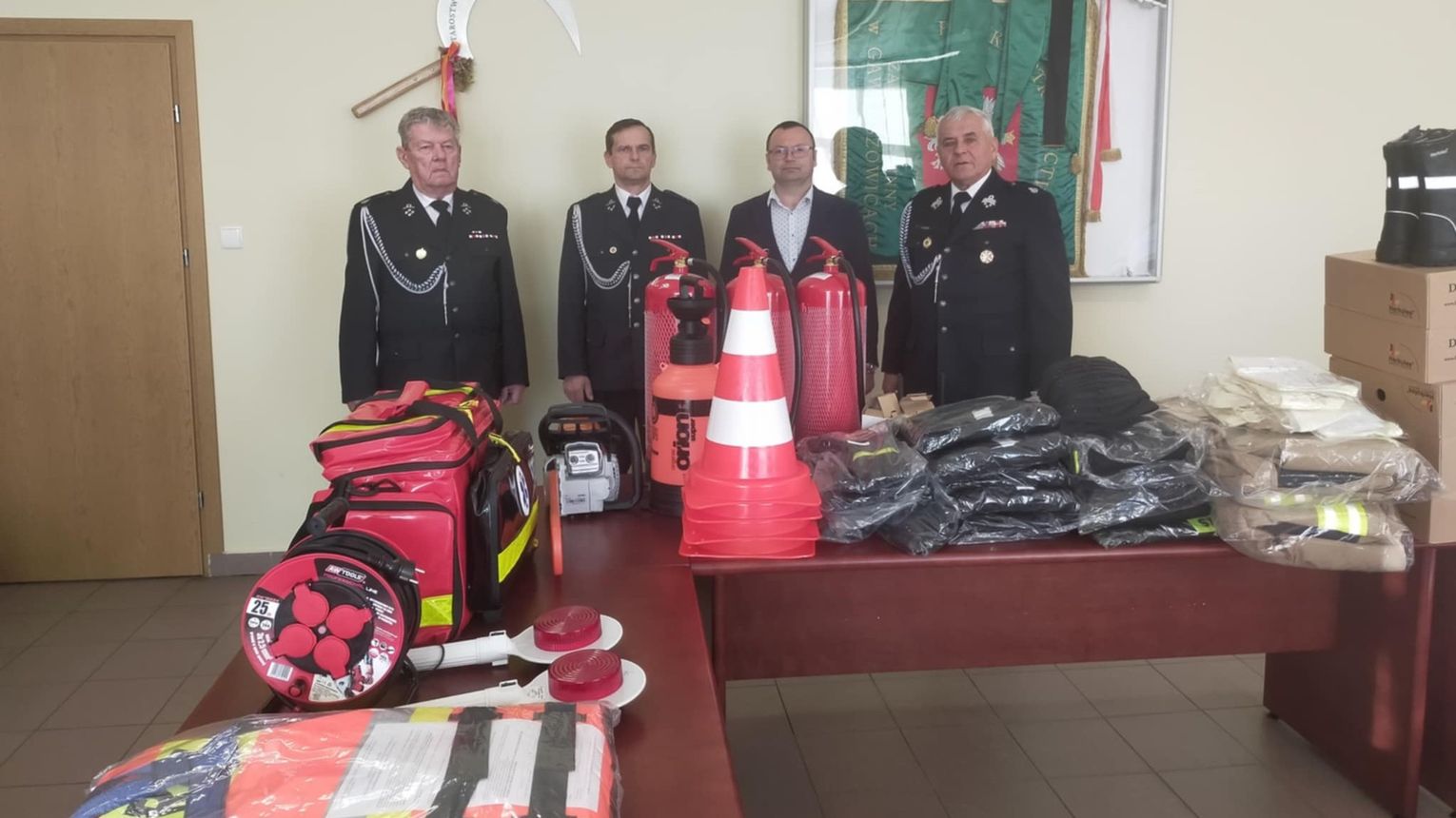 Szybsze i lepsze działania. Doposażenie OSP w Gminie Gawłuszowice.