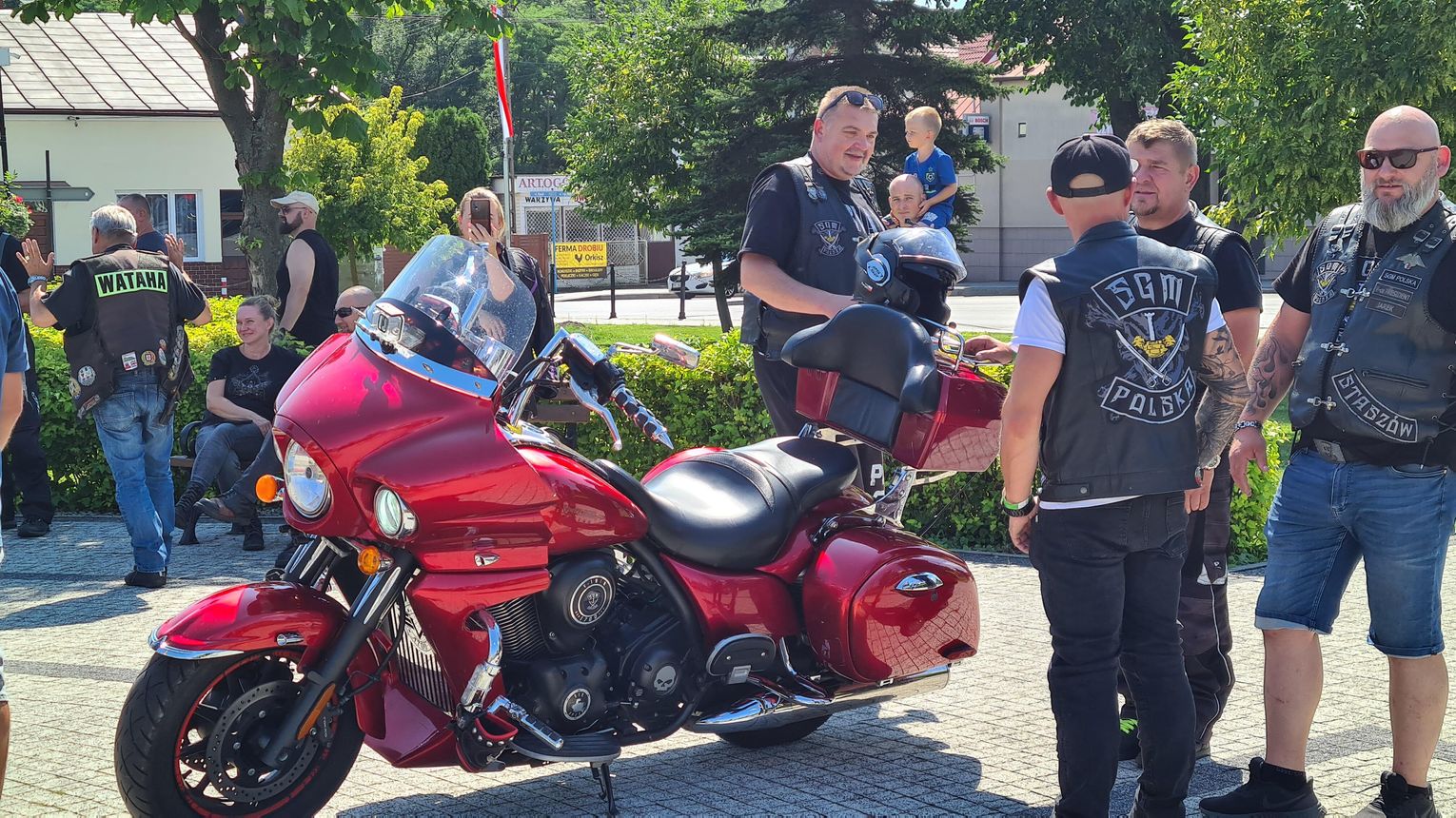 Tarnowska Konfederacja Motocyklistów Wataha świętuje swoje 25- lecie także w Przecławiu