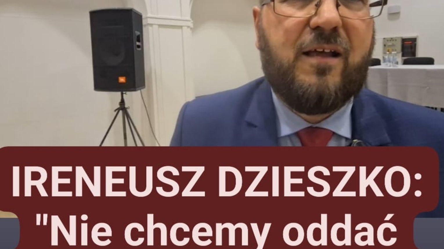 To nie tak się robi, nie chcemy oddać szpitala w obce ręce. Posłuchaj w VIDEO