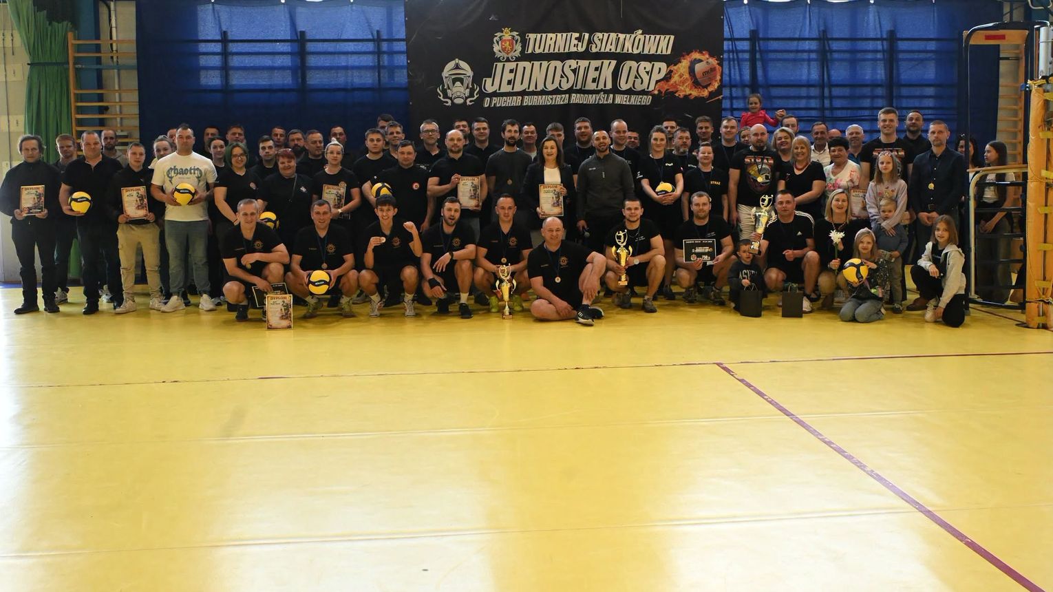 Turniej Siatkówki Jednostek OSP o Puchar Burmistrz Radomyśla Wielkiego