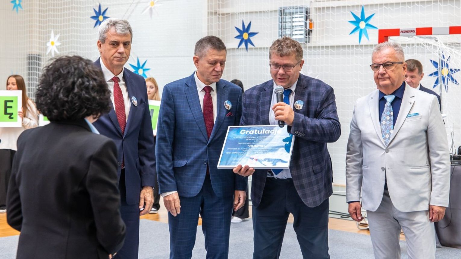 Uroczyste otwarcie hali sportowej „Olimpia” w ZSE Ekonomik Mielec