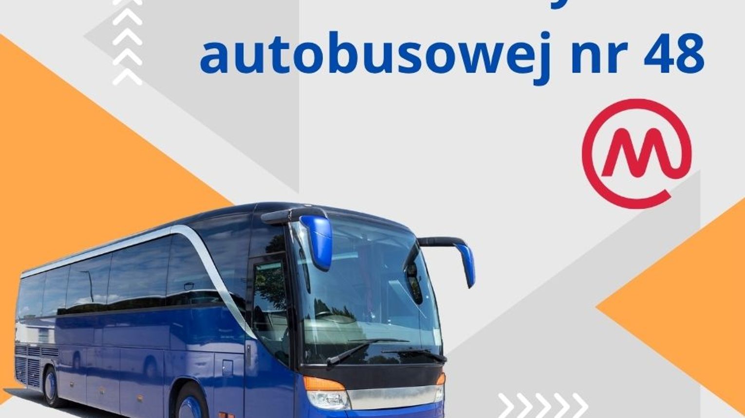 Uwaga! Zmiana trasy linii autobusowej nr 48 także 13 sierpnia