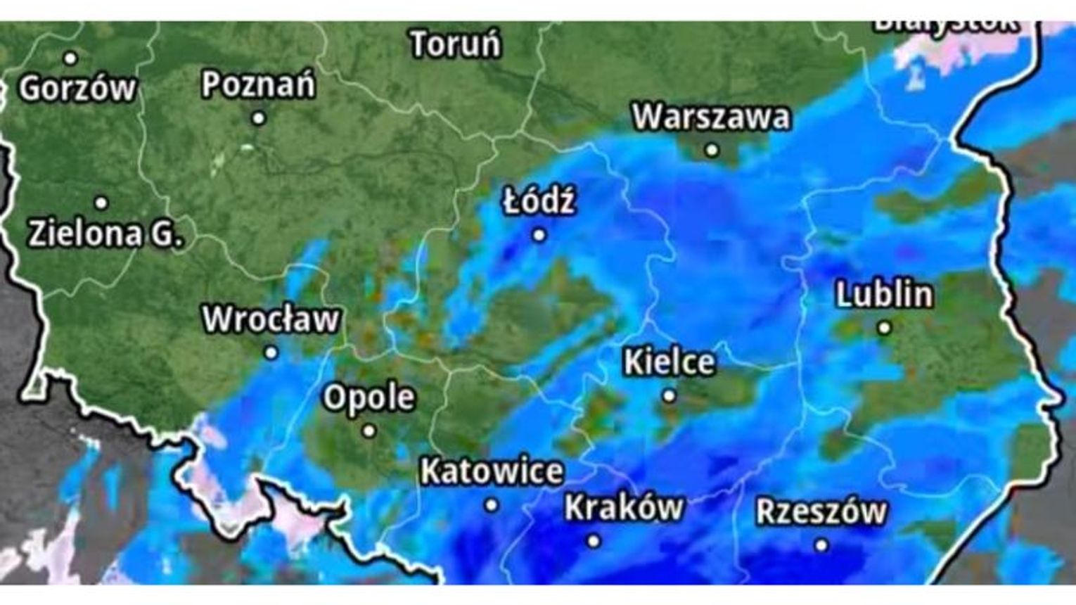 Uważajcie na drodze i chodnikach. Deszcz i gołoledź.