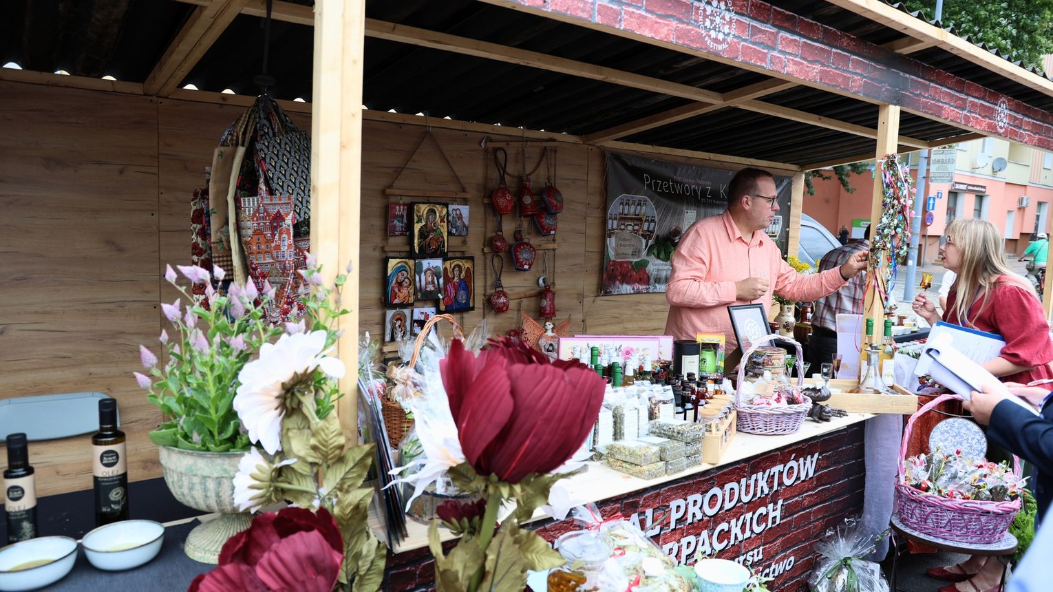 VII Festiwal Produktów Podkarpackich w Mielcu. Można było posmakować