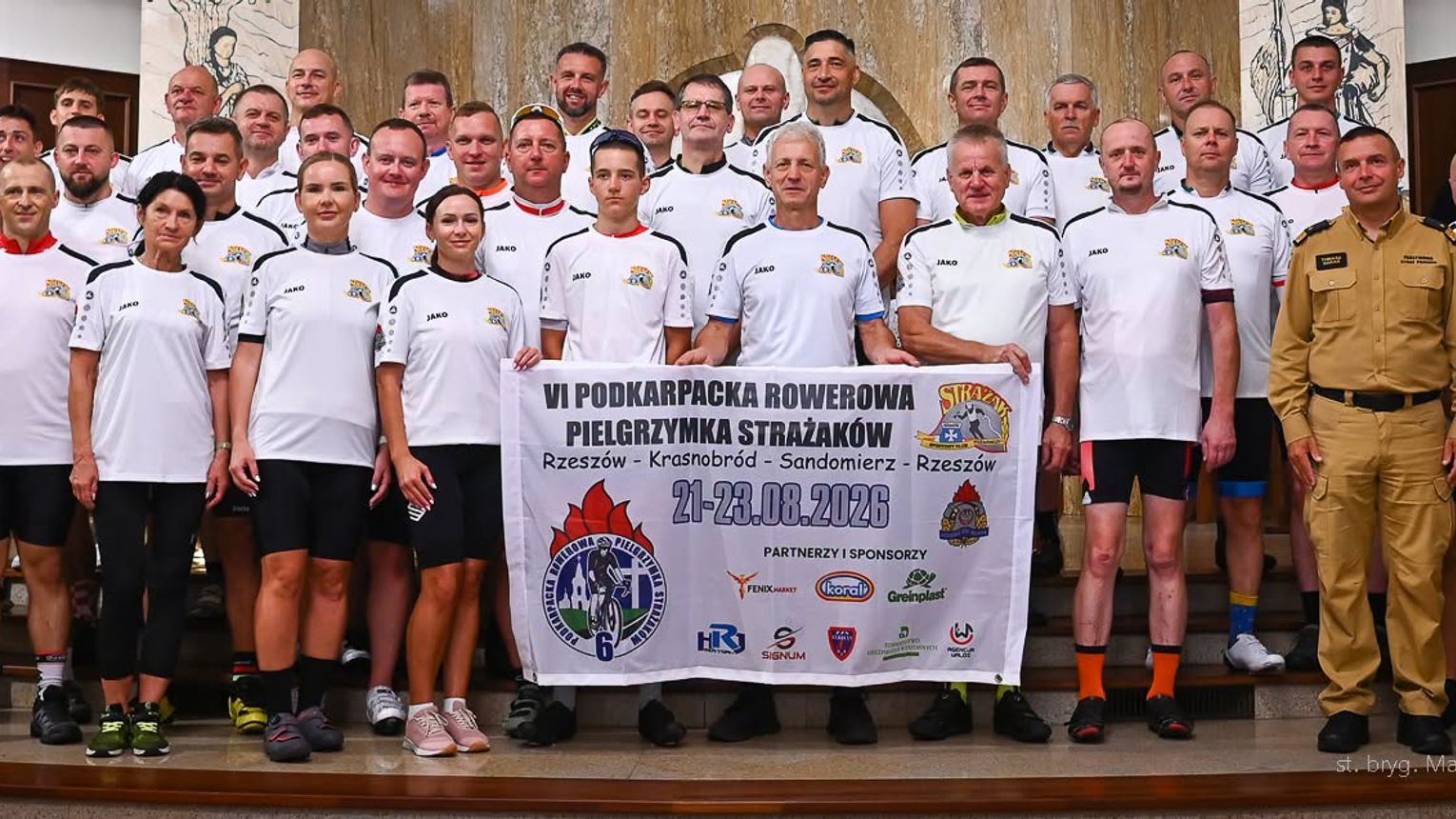 W piątek 21 sierpnia, wyruszyła VI Podkarpacka Rowerowa Pielgrzymka Strażaków