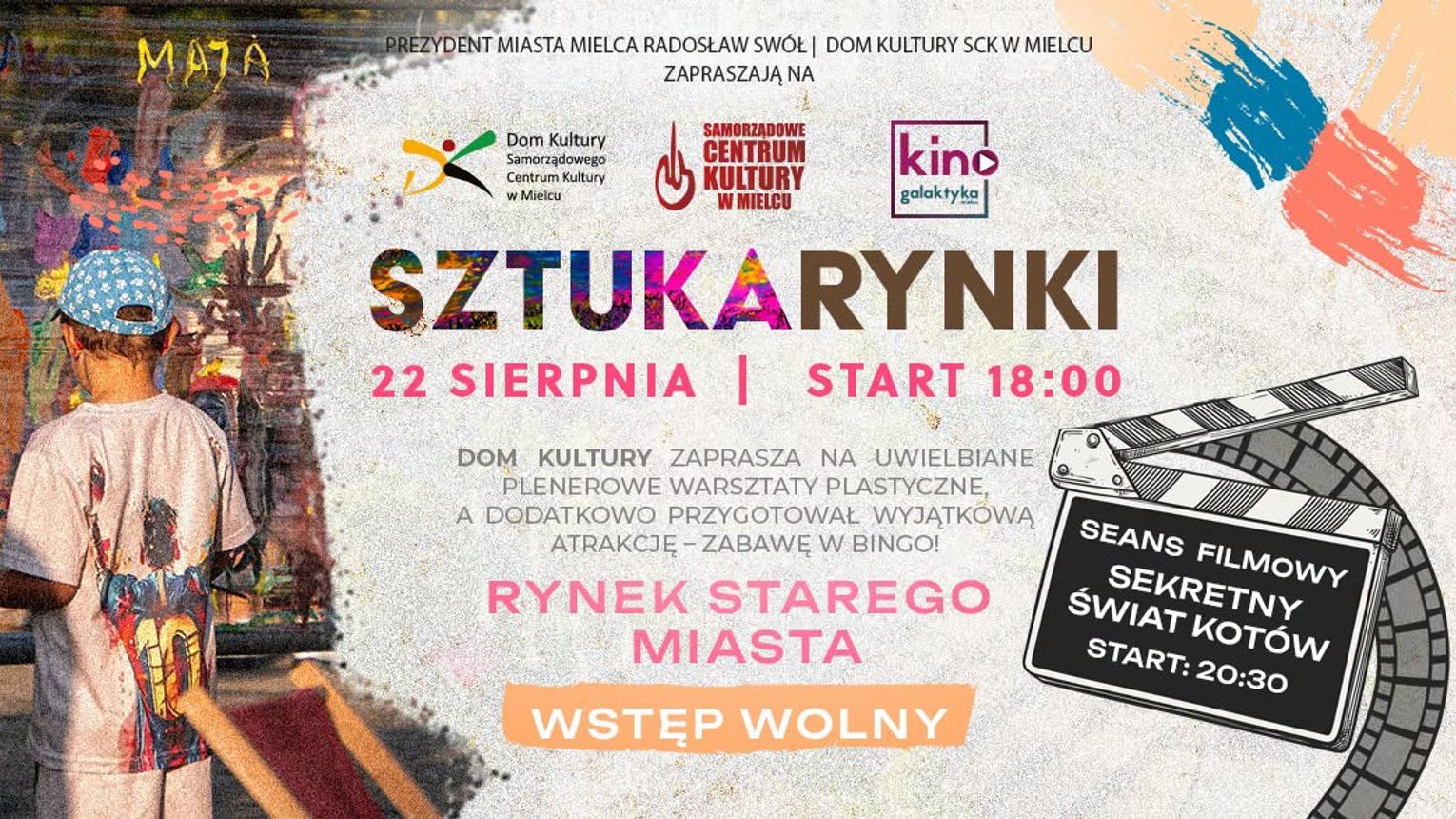 Wakacje w pełni. Mielec zaprasza na Rynek