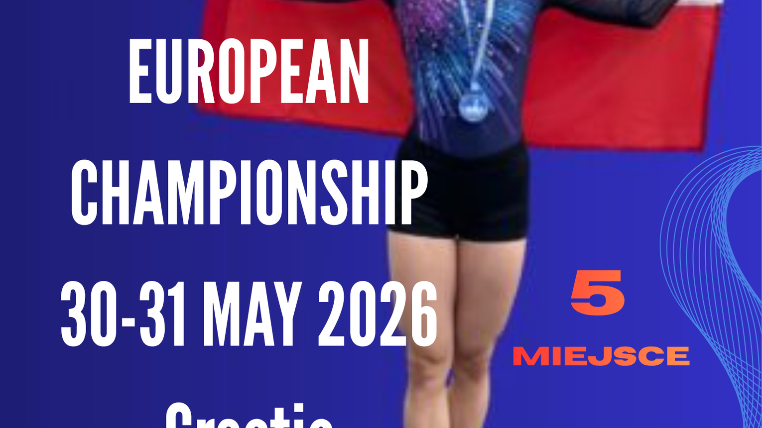 Weronika Piękoś z 5 miejscem na Mistrzostwach Europy w Fitnessie Sportowym
