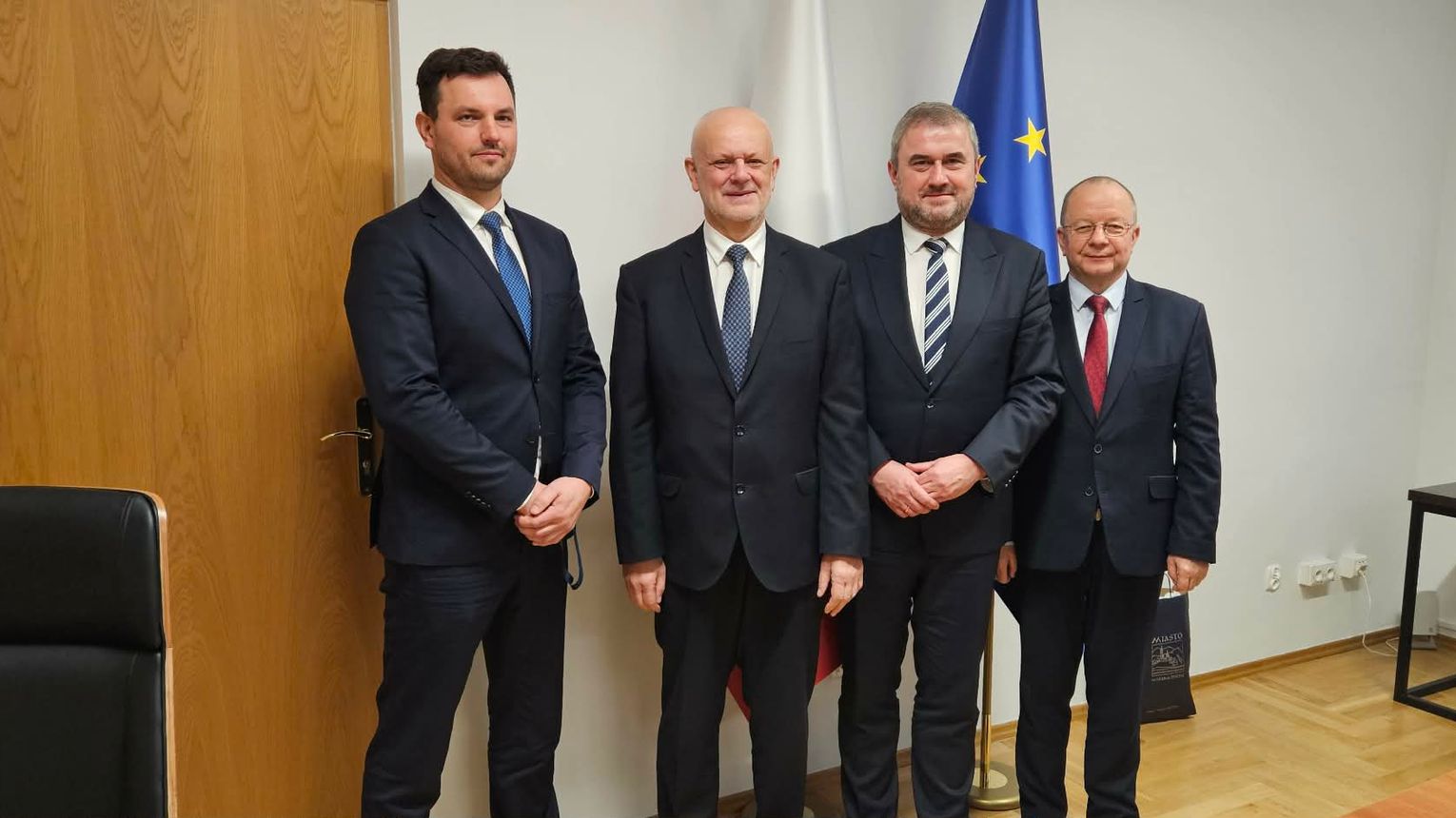 Wizyta Wójta Gminy Borowa w Ministerstwie Infrastruktury