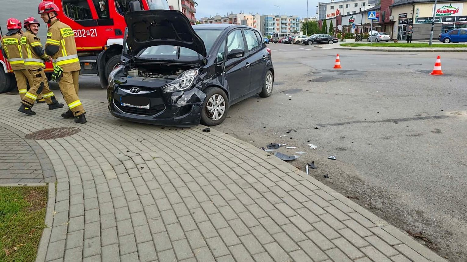 WYPADEK. Utrudnienia w okolicy Galerii Viva