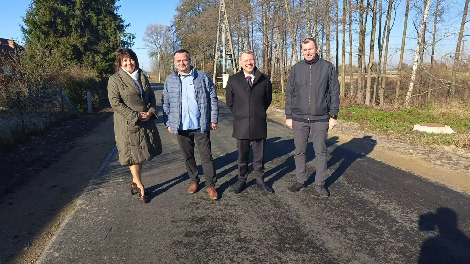 Zakończone zostały prace drogowe w Podleszanach