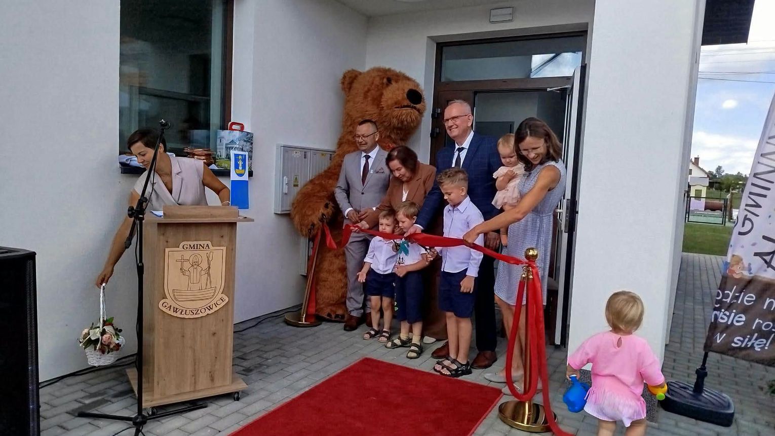 Żłobek „Akademia Wojtka Niedźwiadka” w Gawłuszowicach już otwarty