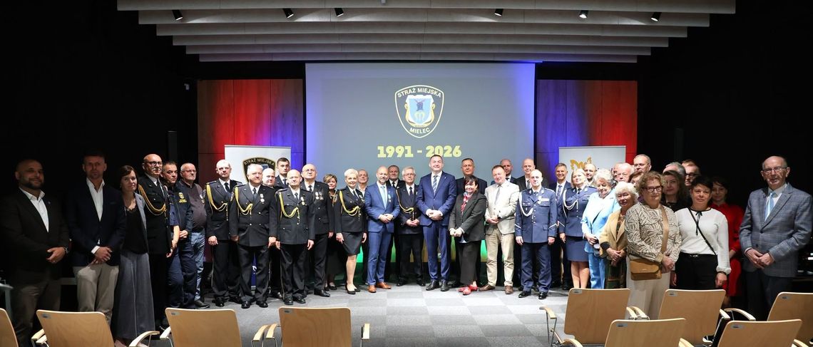Straż Miejska w Mielcu świętowała swój Jubileusz Straż Miejska w Mielcu świętowała swój Jubileusz