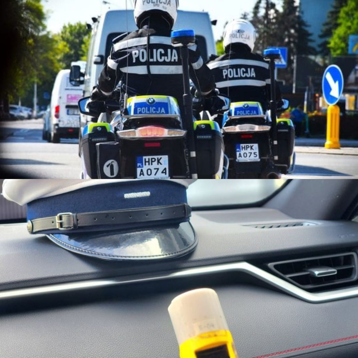 Akcja "Motocykl". Kontrole policyjne i efekty na drogach