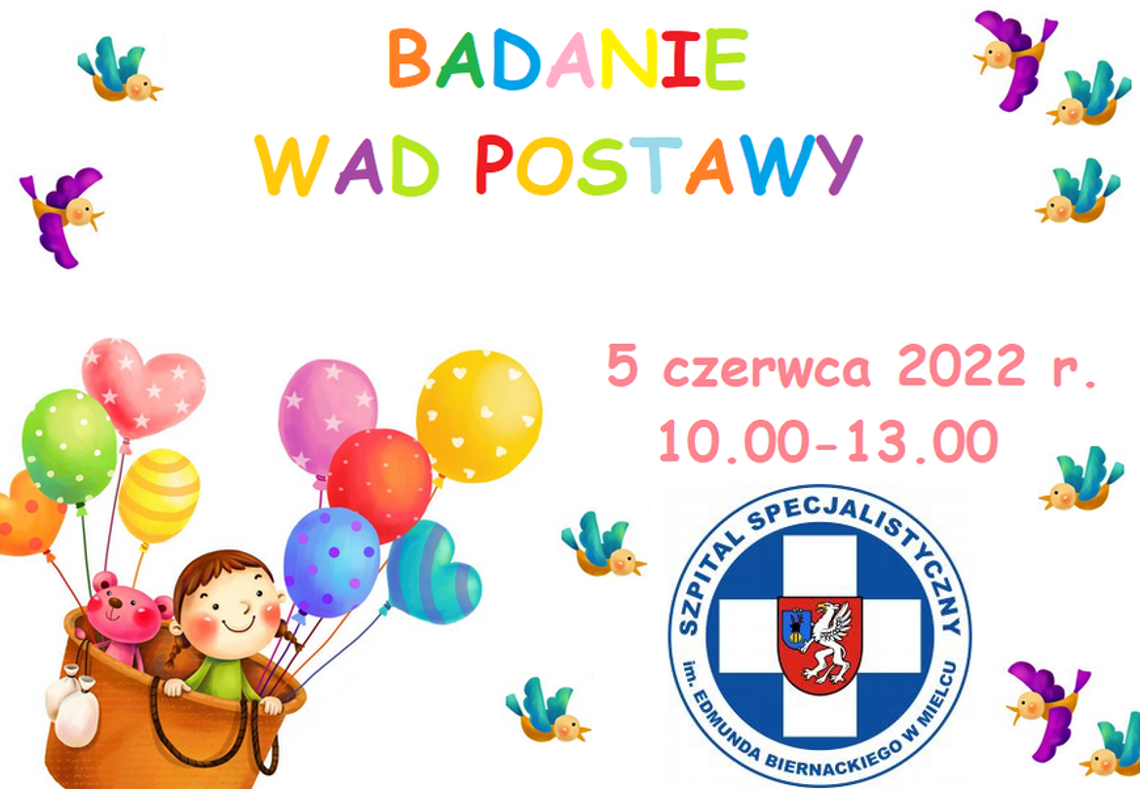 Bezpłatne badanie wad postawy