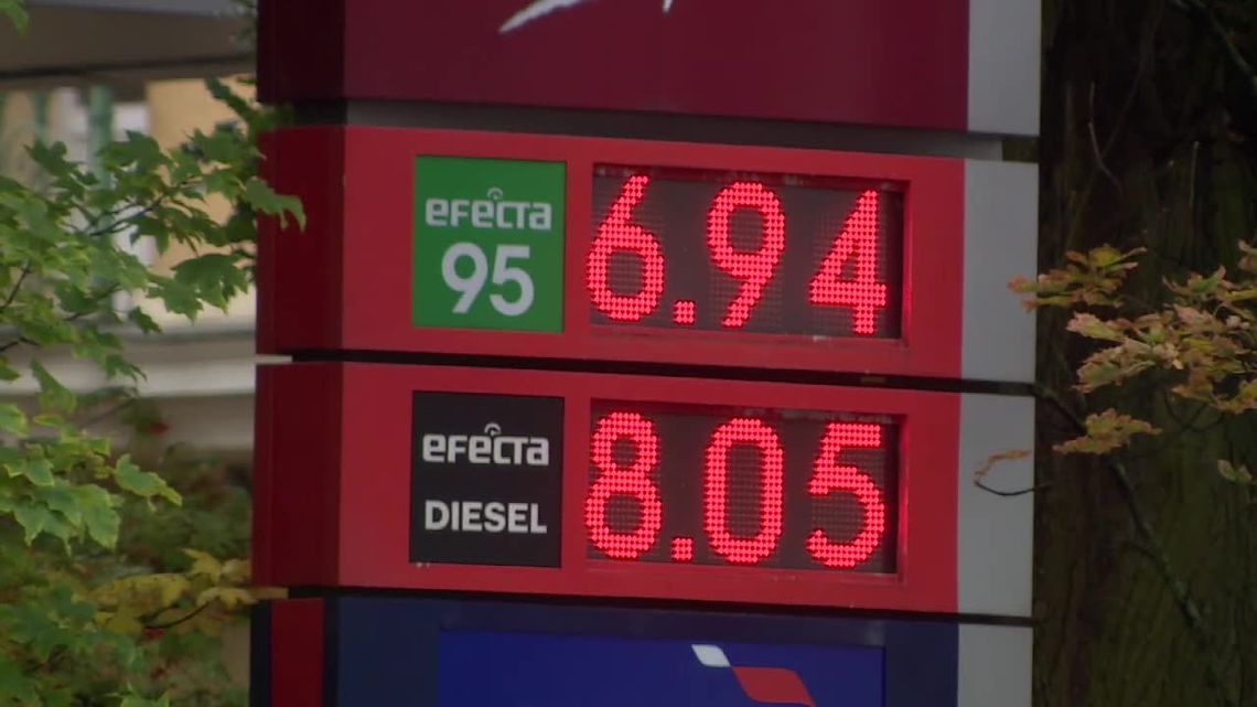 Diesel przebił 8 złotych i dalej pnie się w górę. "Gospodarka nie jest przygotowana na takie podwyżki"