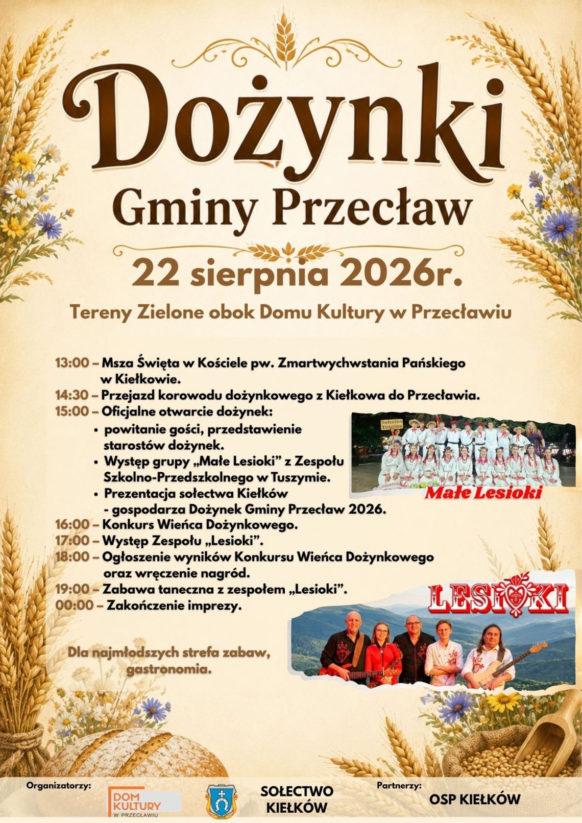 Dożynki w Gminie Przecław już 22 sierpnia Dożynki w Gminie Przecław już 22 sierpnia