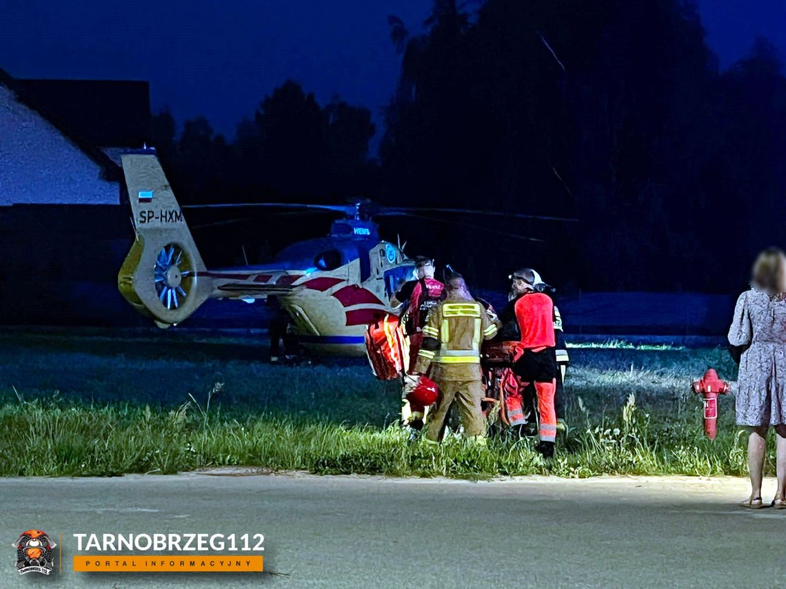 Dramatyczny wypadek w Gorzycach! Dwoje nastolatków spadło z hulajnogi, 15-latkę zabrał śmigłowiec LPR Dramatyczny wypadek w Gorzycach! Dwoje nastolatków spadło z hulajnogi, 15-latkę zabrał śmigłowiec LPR