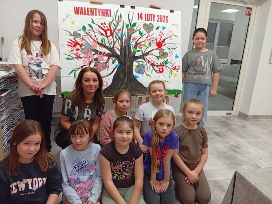„Drzewo Przyjaźni” stworzone przez dzieci w Wadowicach Górnych