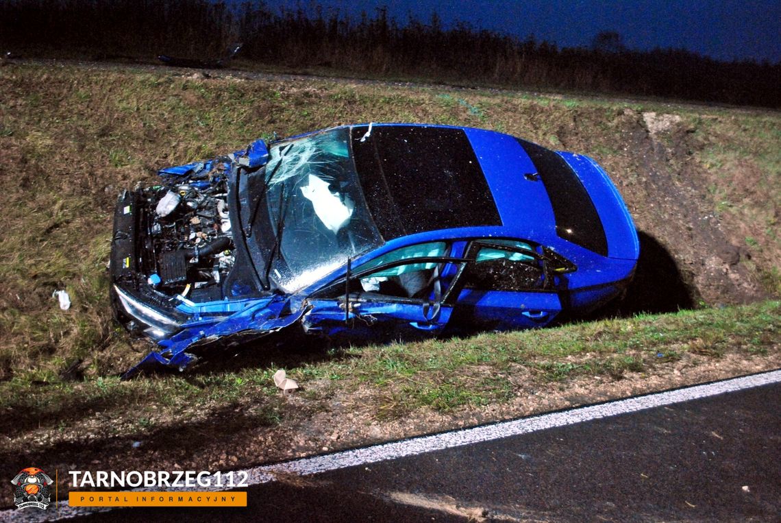 Dwie osoby w szpitalu po wypadku na obwodnicy Tarnobrzega Dwie osoby w szpitalu po wypadku na obwodnicy Tarnobrzega