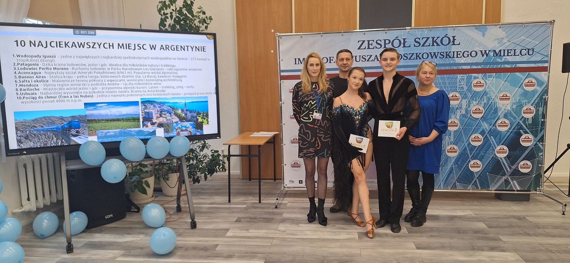 Dzień Argentyny w ZS im. prof. J. Groszkowskiego w Mielcu