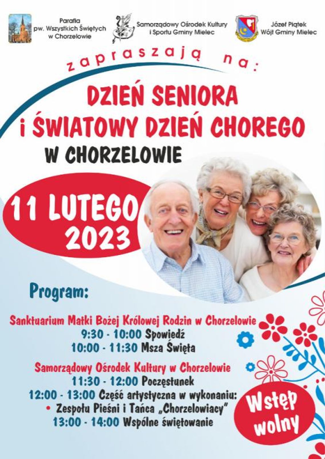 Dzień Seniora i Światowy Dzień Chorego w Chorzelowie