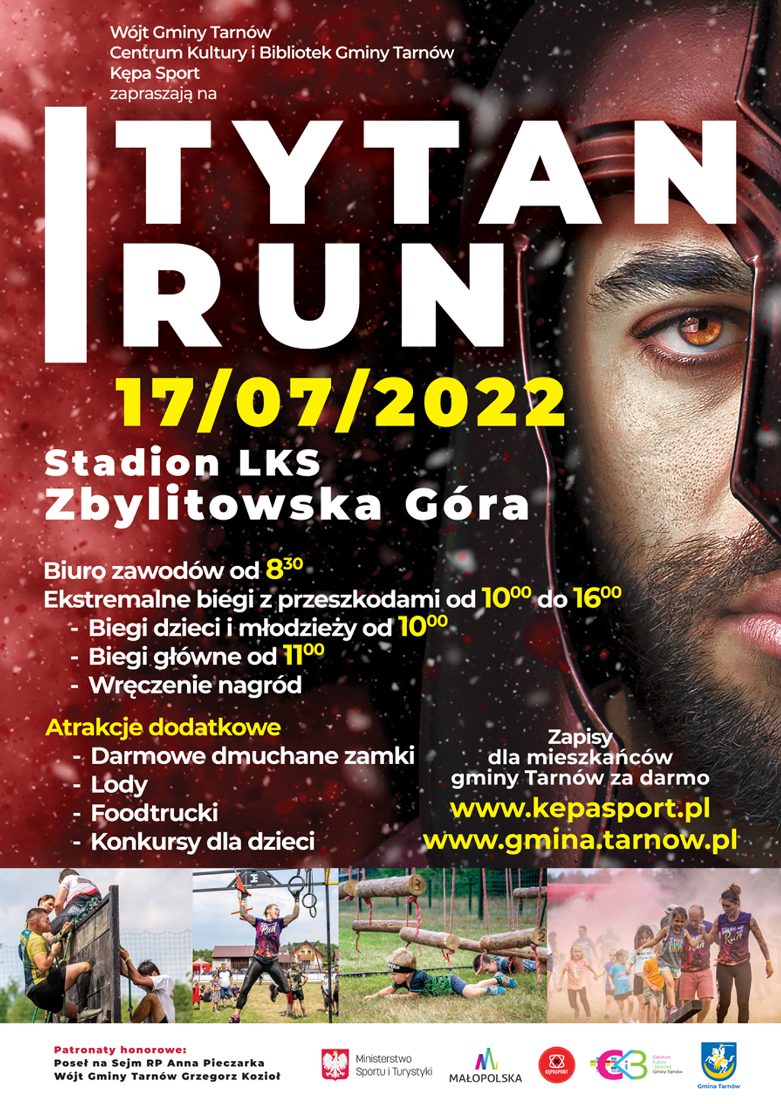 Ekstremalne biegi przełajowe „Tytan-Run” w Zbylitowskiej Górze – biegaj, kibicuj!